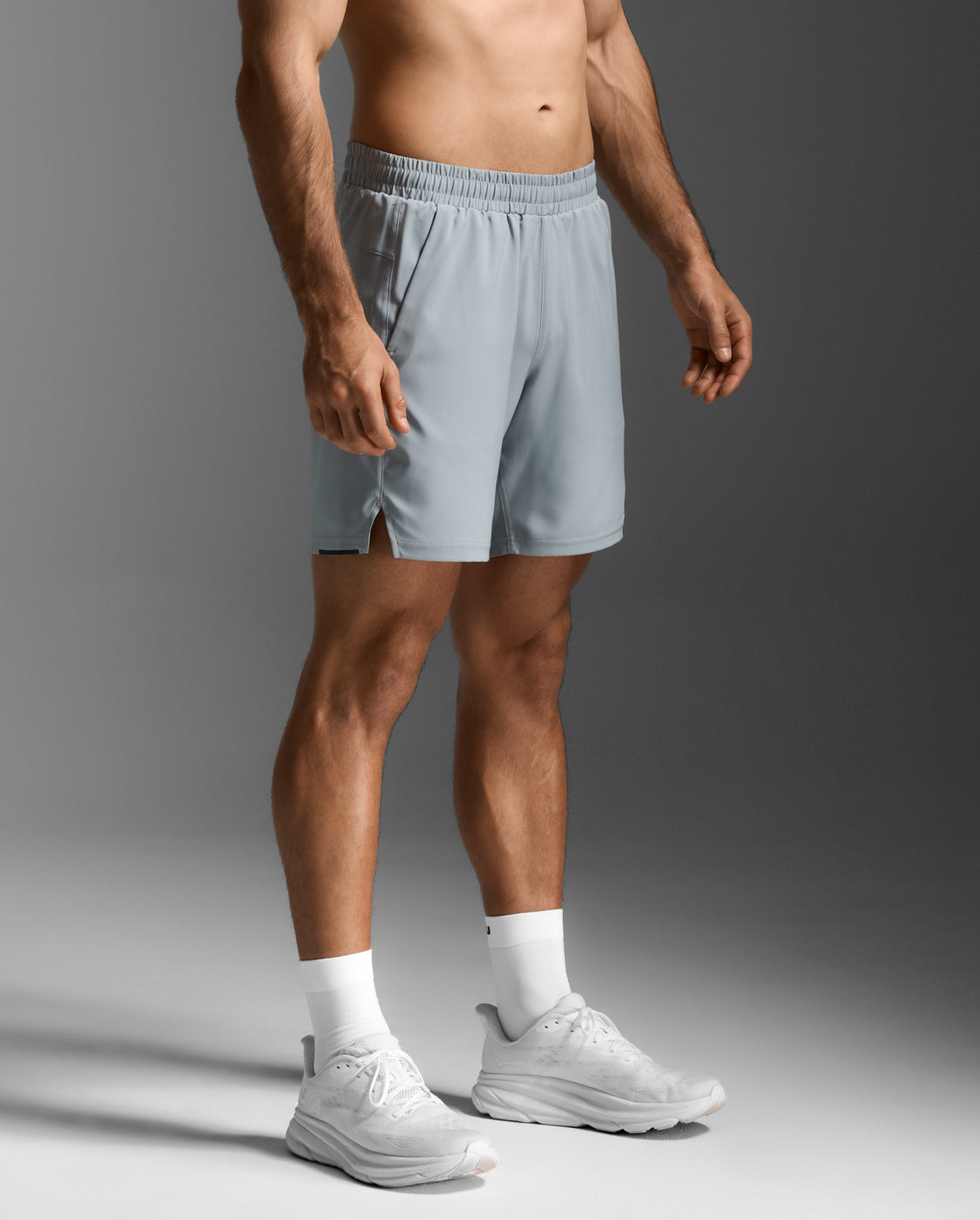 M Aero 7 Inch Shorts 男士 暢跑輕盈疾速7吋機能短褲|灰