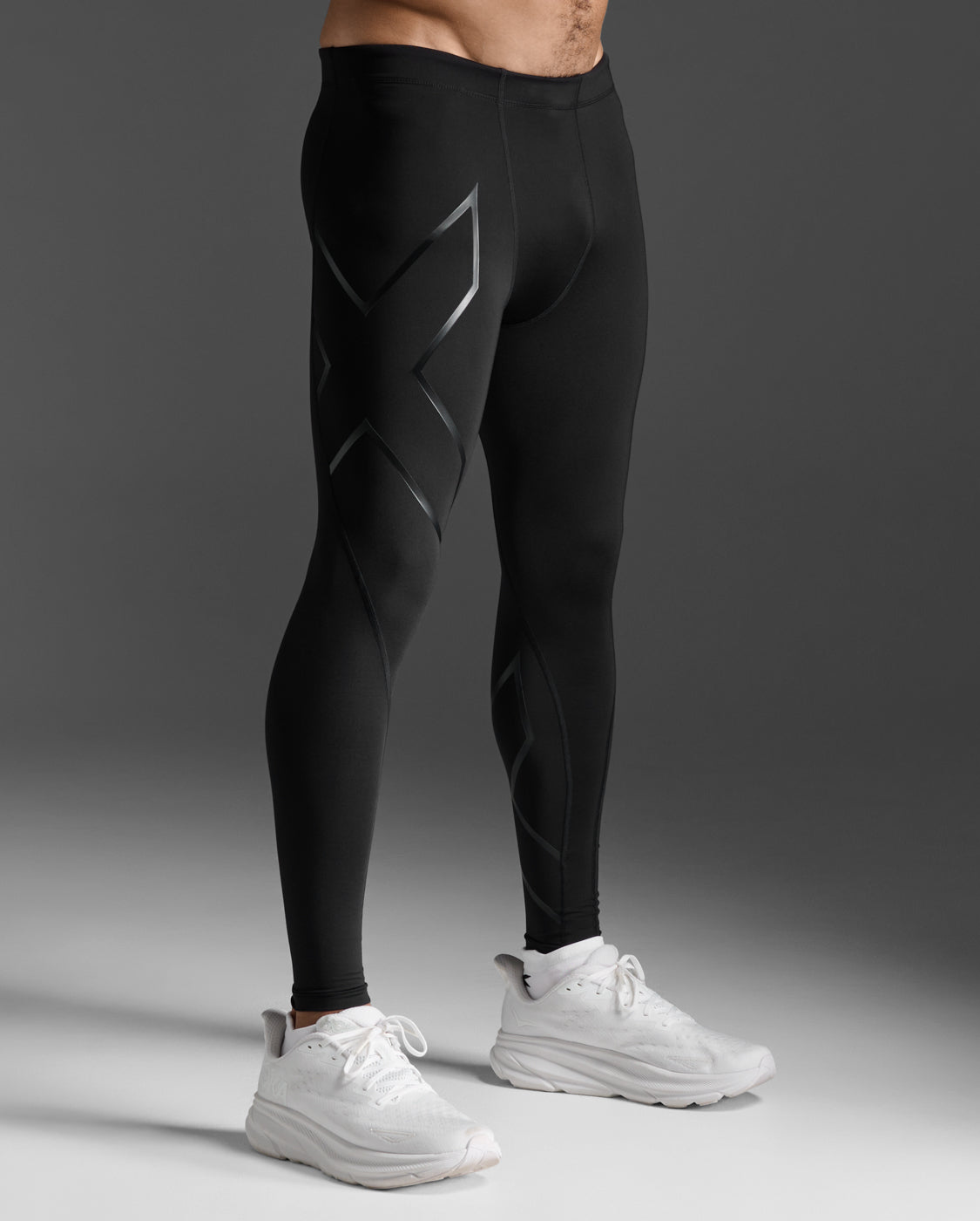 M Core Compression Tights Men's Core Function Full-Length Training Compression Pants | Black