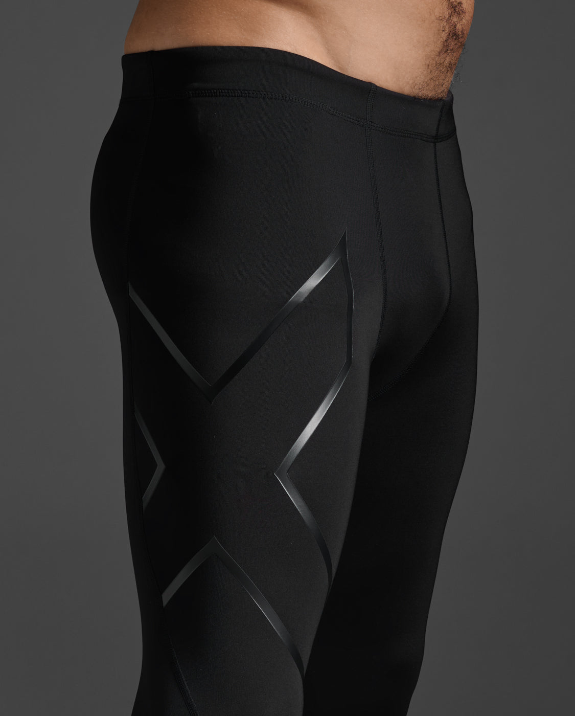 M Core Compression Tights Men's Core Function Full-Length Training Compression Pants | Black