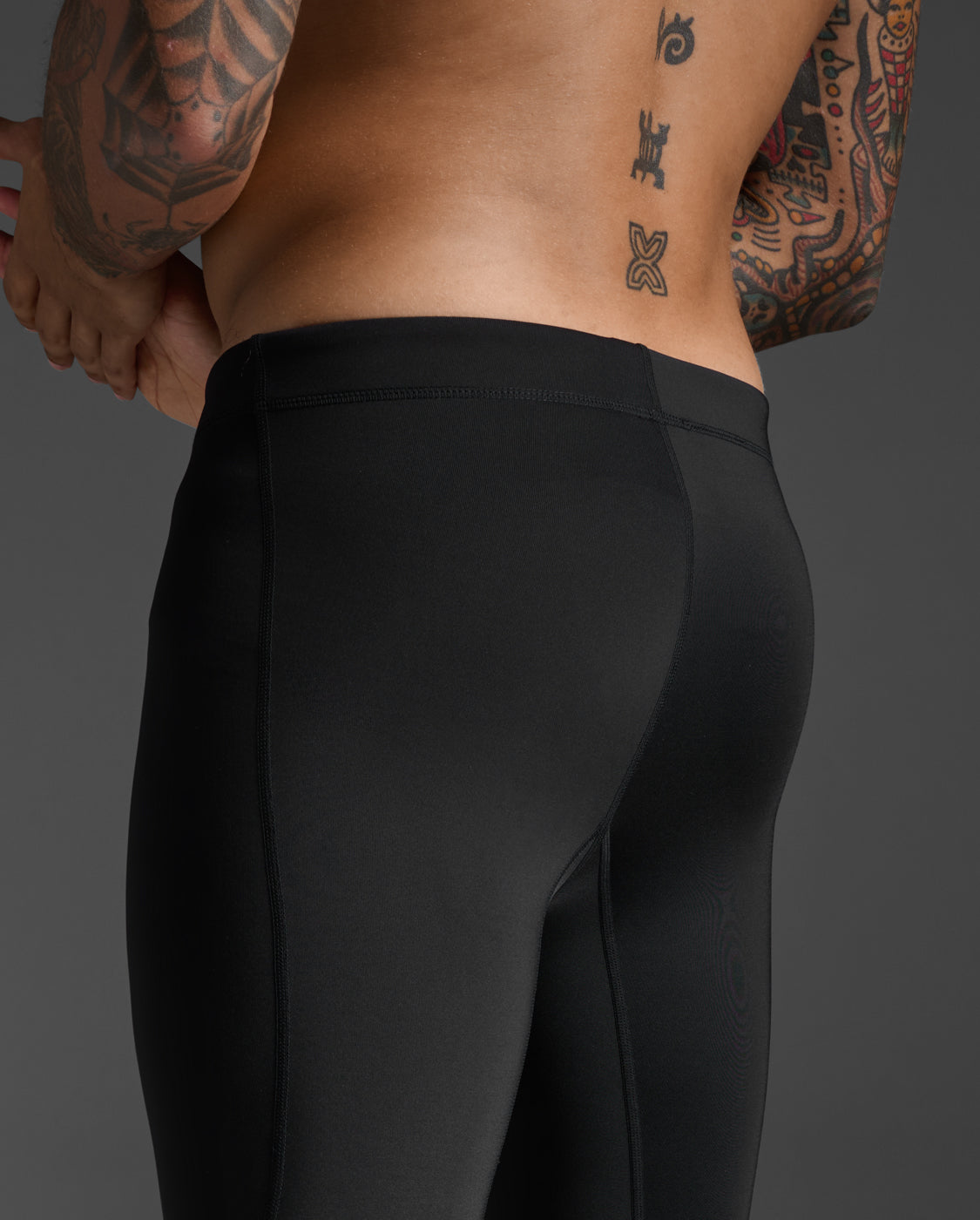 M Core Compression Tights Men's Core Function Full-Length Training Compression Pants | Black