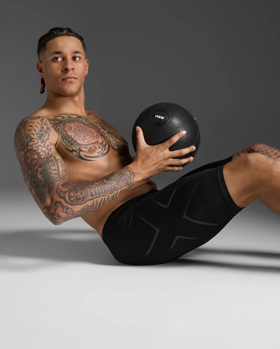 M Core Compression Shorts 男士 核心機能速乾訓練壓縮短褲|黑