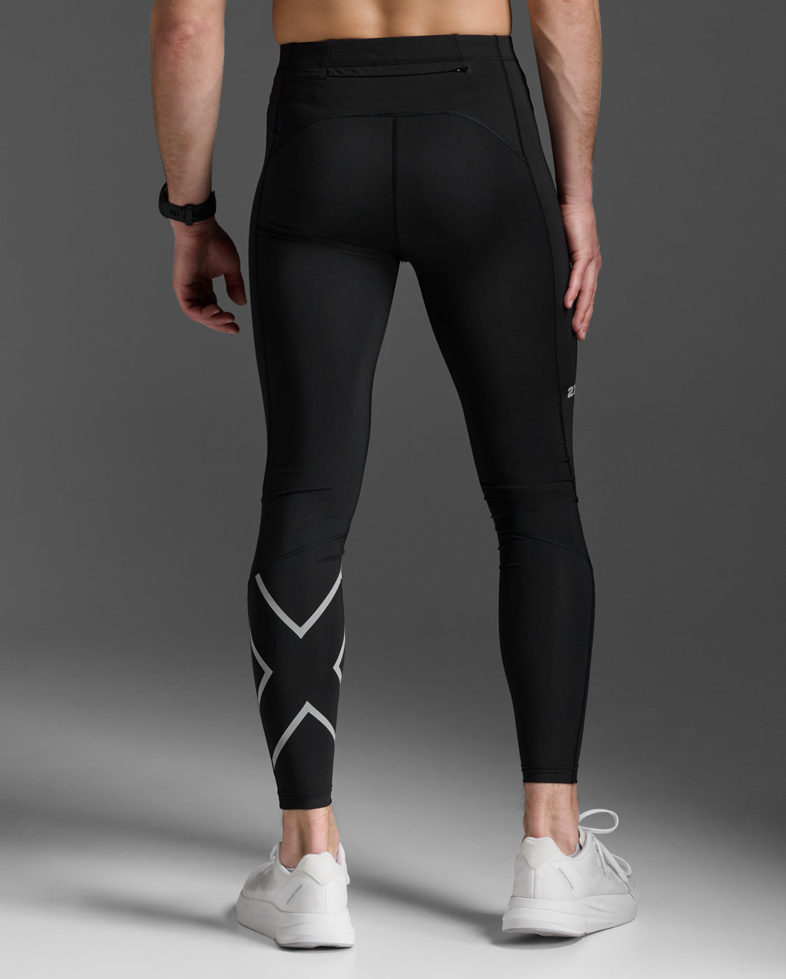 M Aero Compression Tights 男士 全長暢跑壓縮褲|黑
