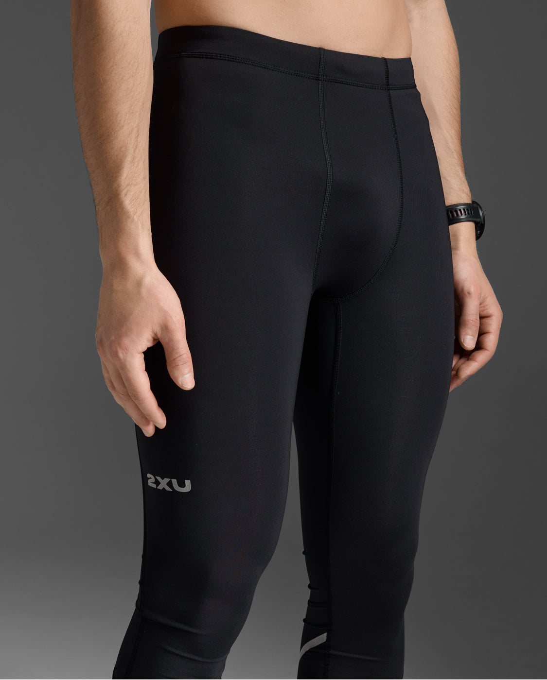 M Aero Compression Tights 男士 全長暢跑壓縮褲|黑