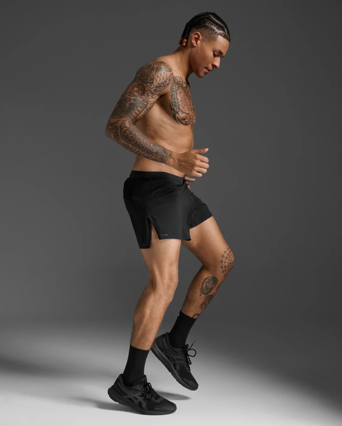 M Light Speed Stash 5 Inch Short 男士 輕盈奔馳5吋多口袋收納運動短褲|黑