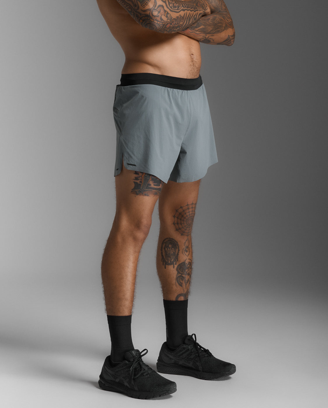 Light Speed Stash 5 Inch Short 男士 輕盈奔馳5吋收納訓練運動短褲|淺灰