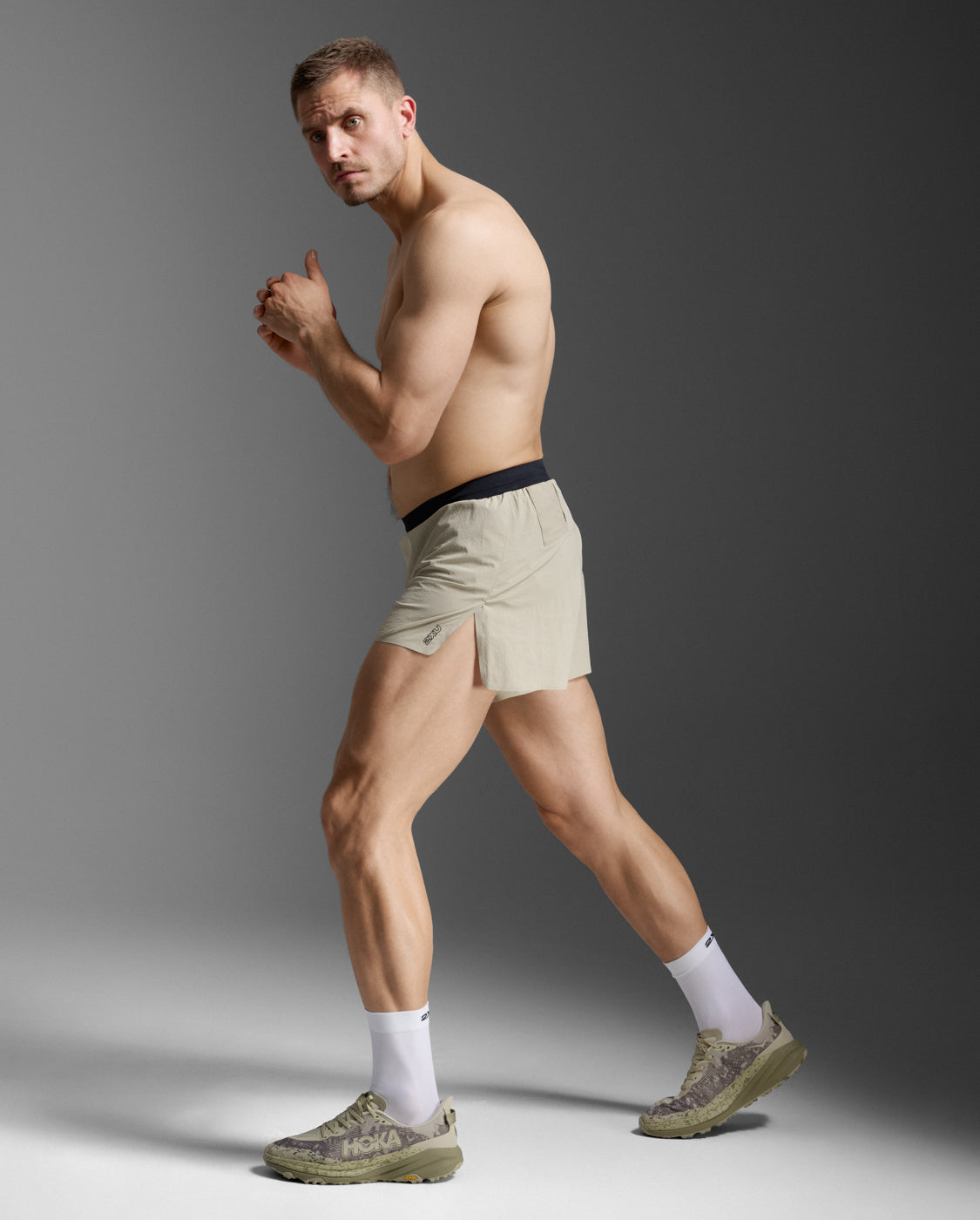 Light Speed Stash 5 Inch Shorts 男士 5 吋運動短褲|卡其