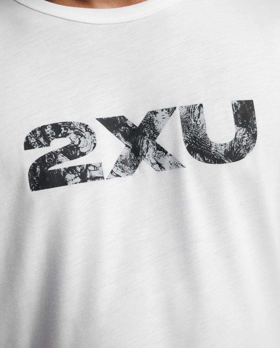 M Contender Tee 男士 挑戰者速乾機能短袖運動T恤|白