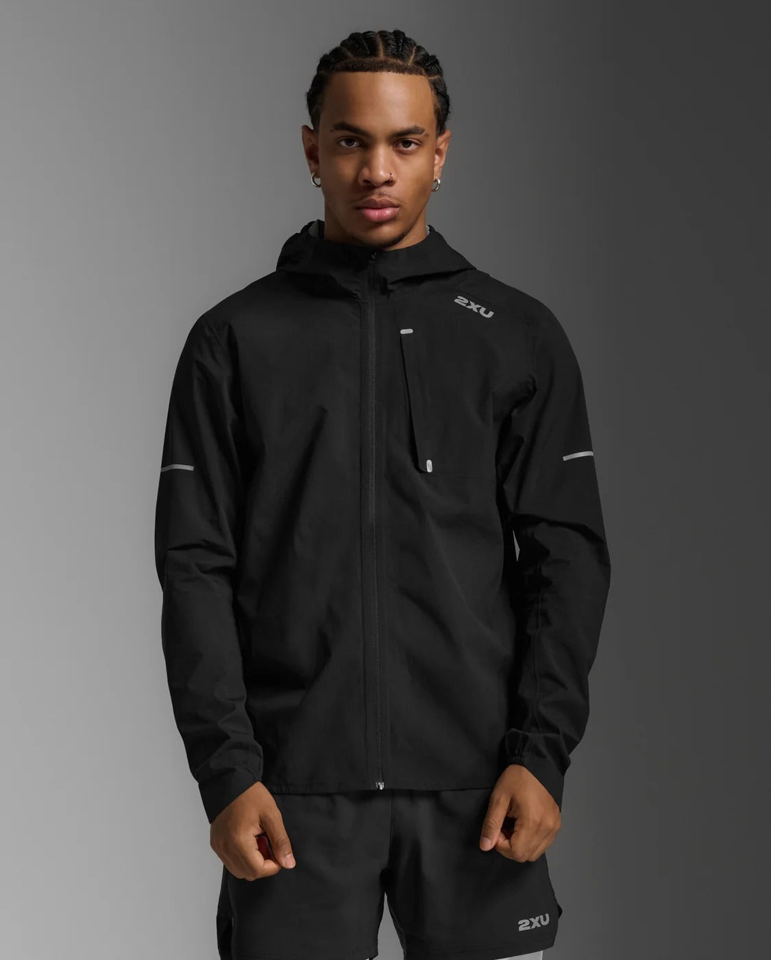 M Ignition Shield Waterproof Jacket 男士 防水保暖防護便攜收納全拉鍊連帽夾克|黑