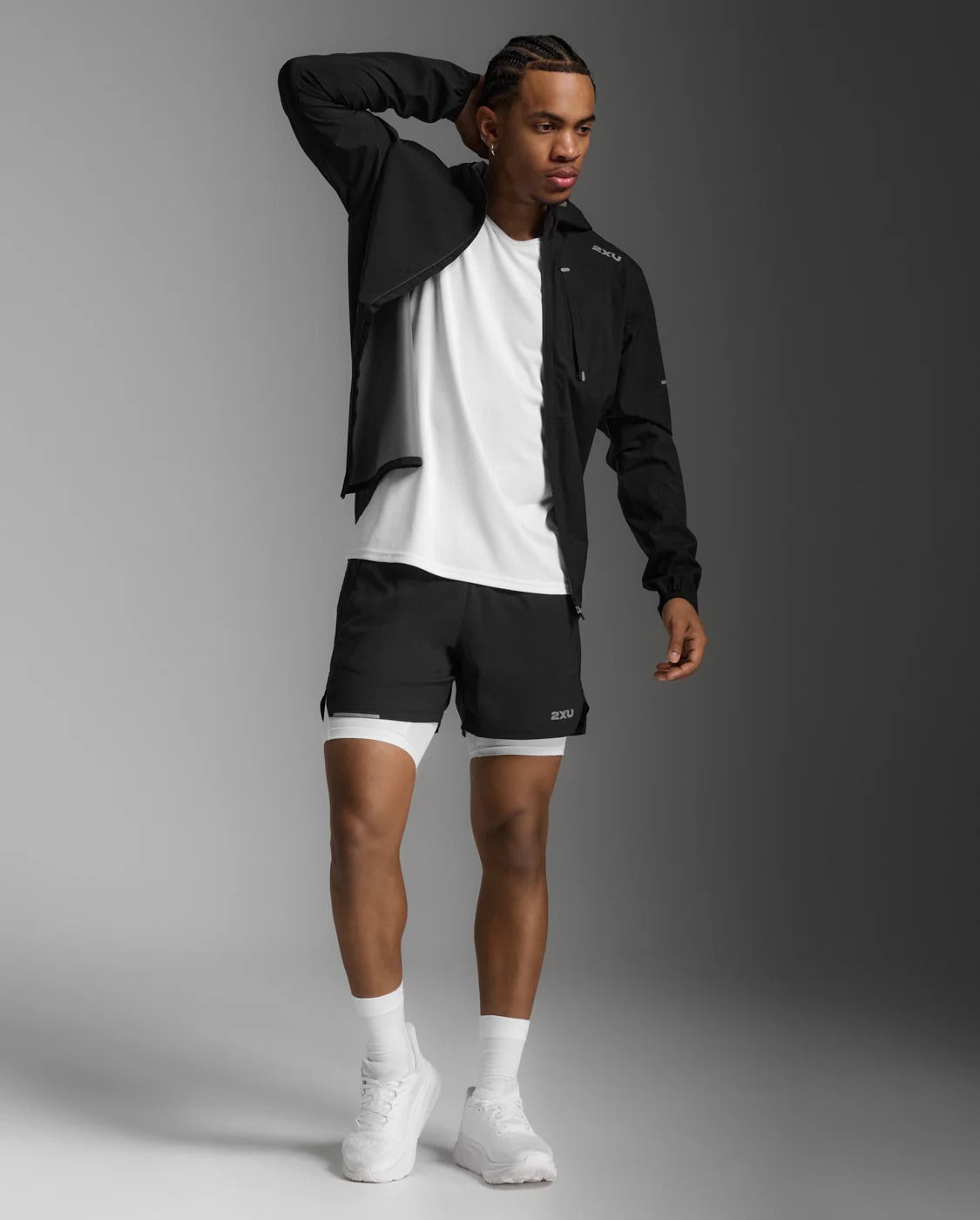 M Ignition Shield Waterproof Jacket 男士 防水保暖防護便攜收納全拉鍊連帽夾克|黑