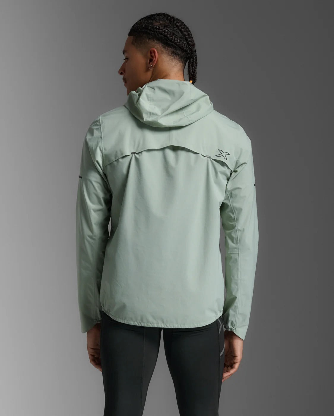 M Ignition Shield Waterproof Jacket 男士 防水保暖防護便攜收納全拉鍊連帽夾克|淺綠