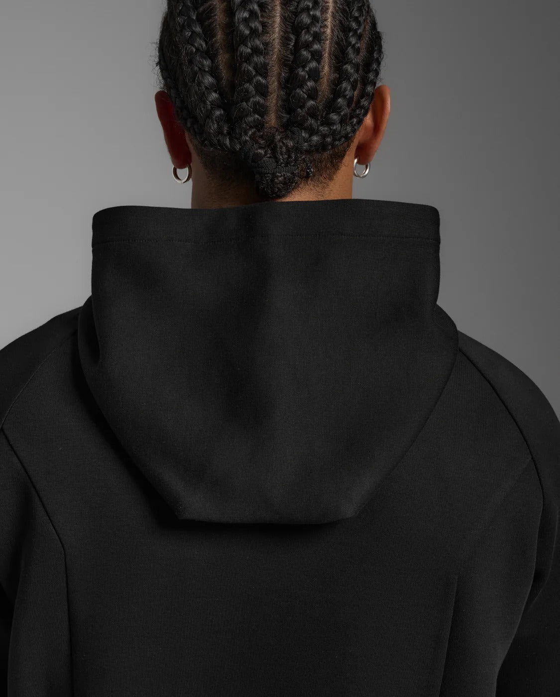 M Commute Smooth Spacer Full Zip 男士 通勤輕柔保暖修身全拉鍊連帽夾克|黑