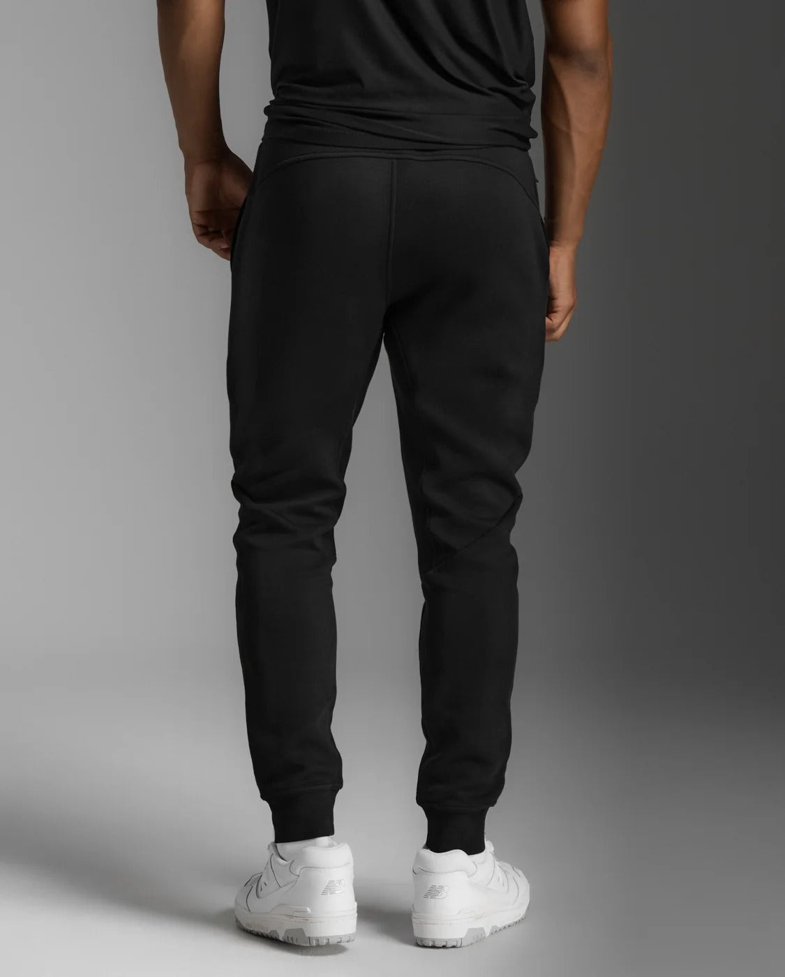 M Commute Spacer Trackpant 男士 通勤輕柔抽繩腰保暖運動長褲|黑