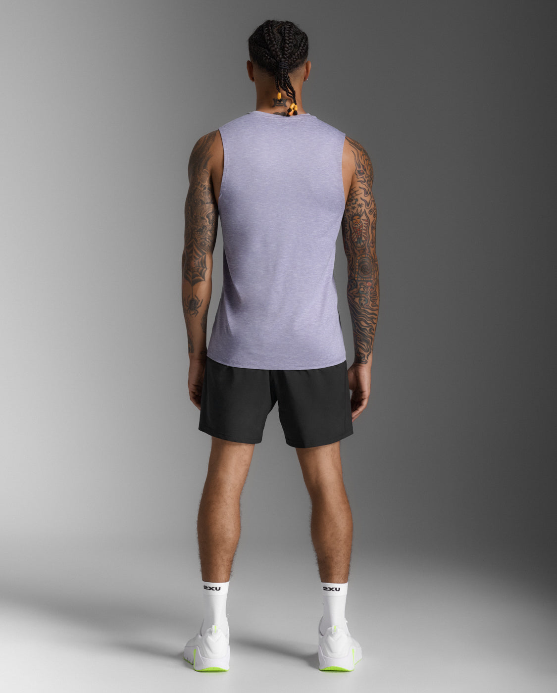 M Motion Soft Jersey Tank 男士 挑戰者輕盈乾爽機能訓練背心 | 淺紫