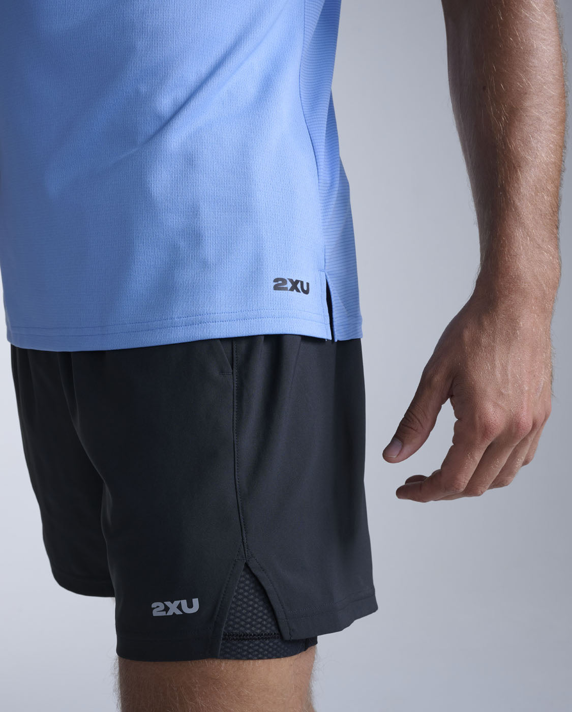 Aero Tank Men's Lightweight, Moisture-Wicking Sports Vest | Sky Blue