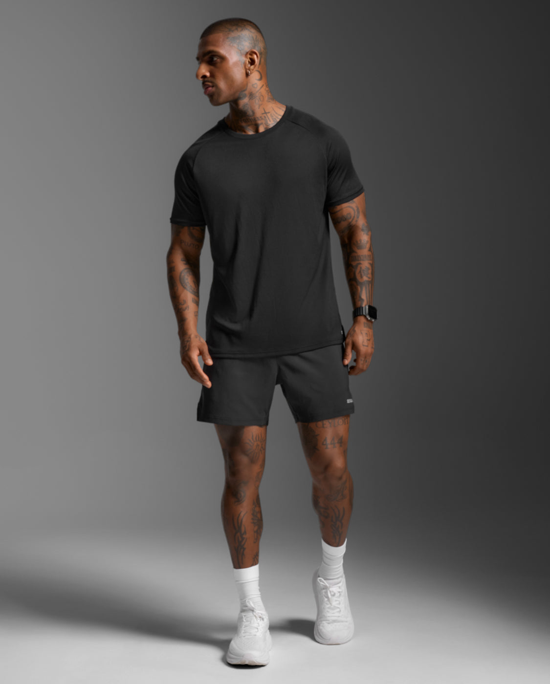 Aero Tee Men's Lightweight, Moisture-Wicking Short-Sleeve Sports T-Shirt | White