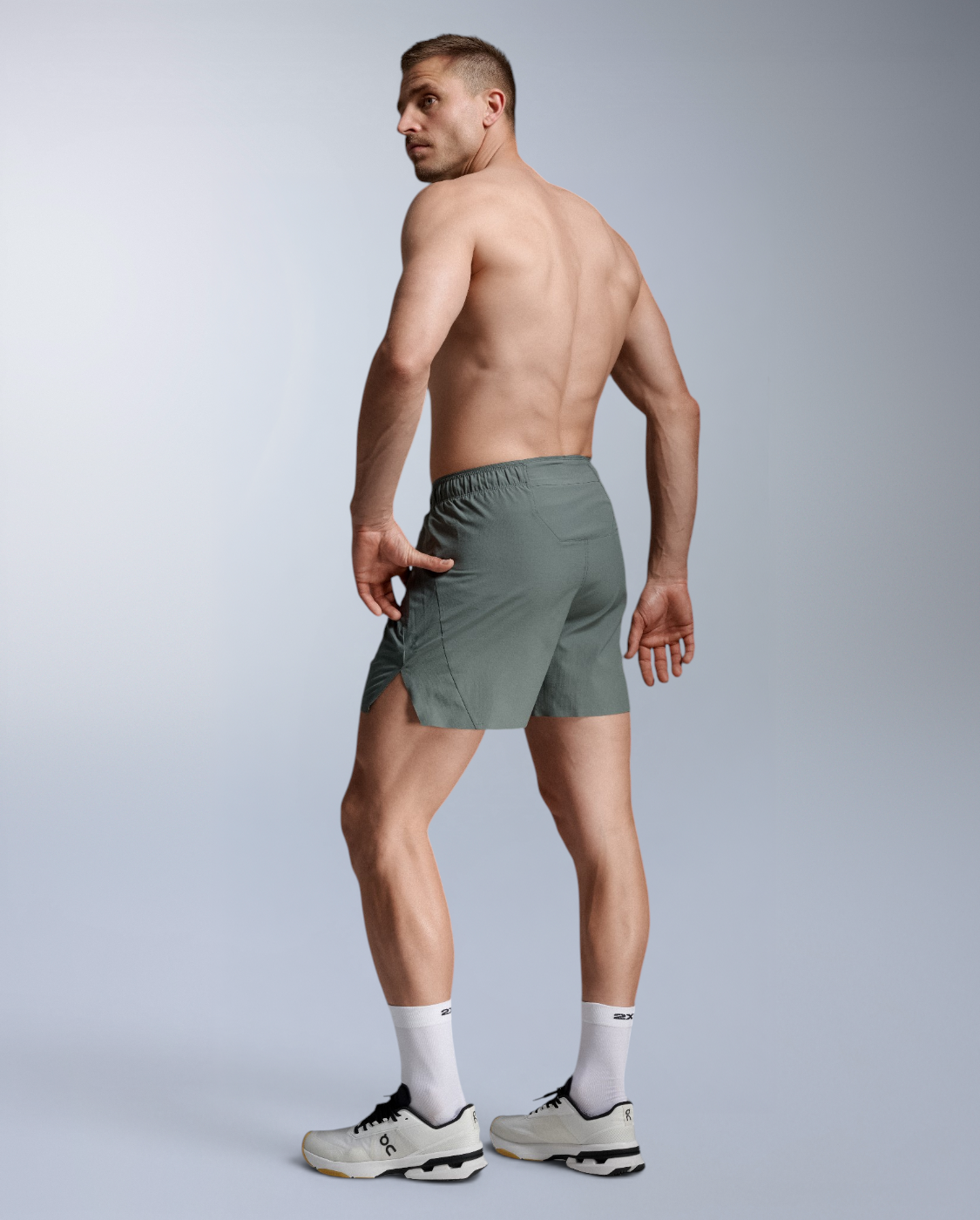 Motion 5 Inch Unlined Shorts 男士 5 吋無內襯運動短褲|墨綠