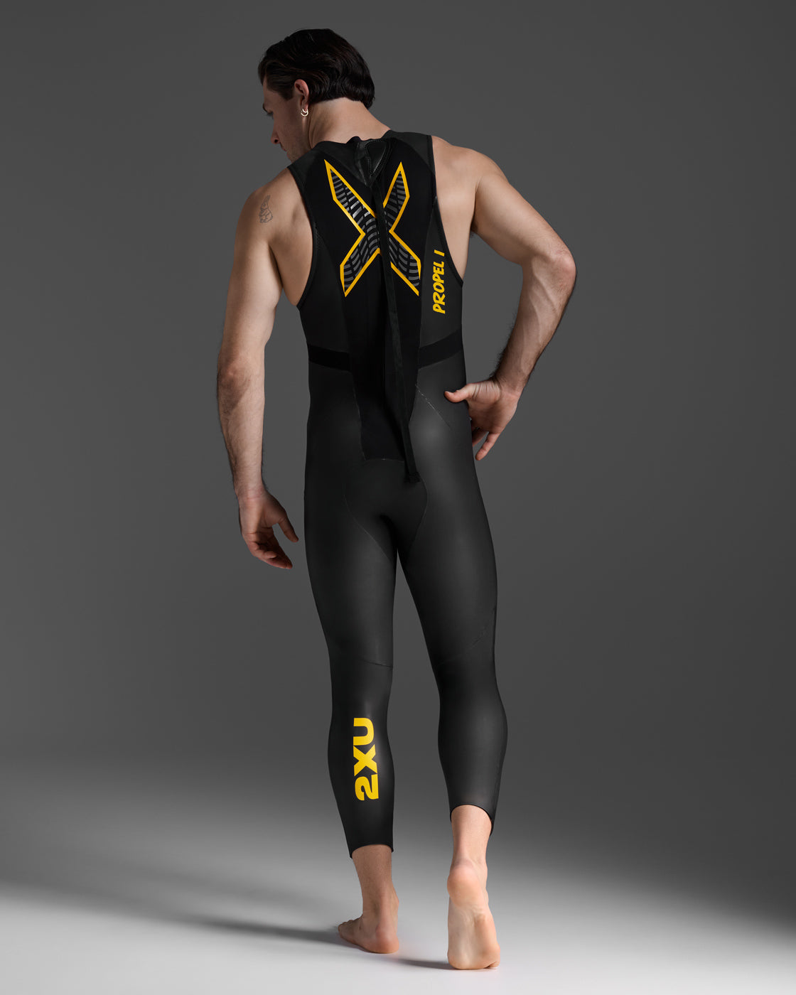 Propel:1 Sleeveless Wetsuit 男士 無袖防寒衣|黑