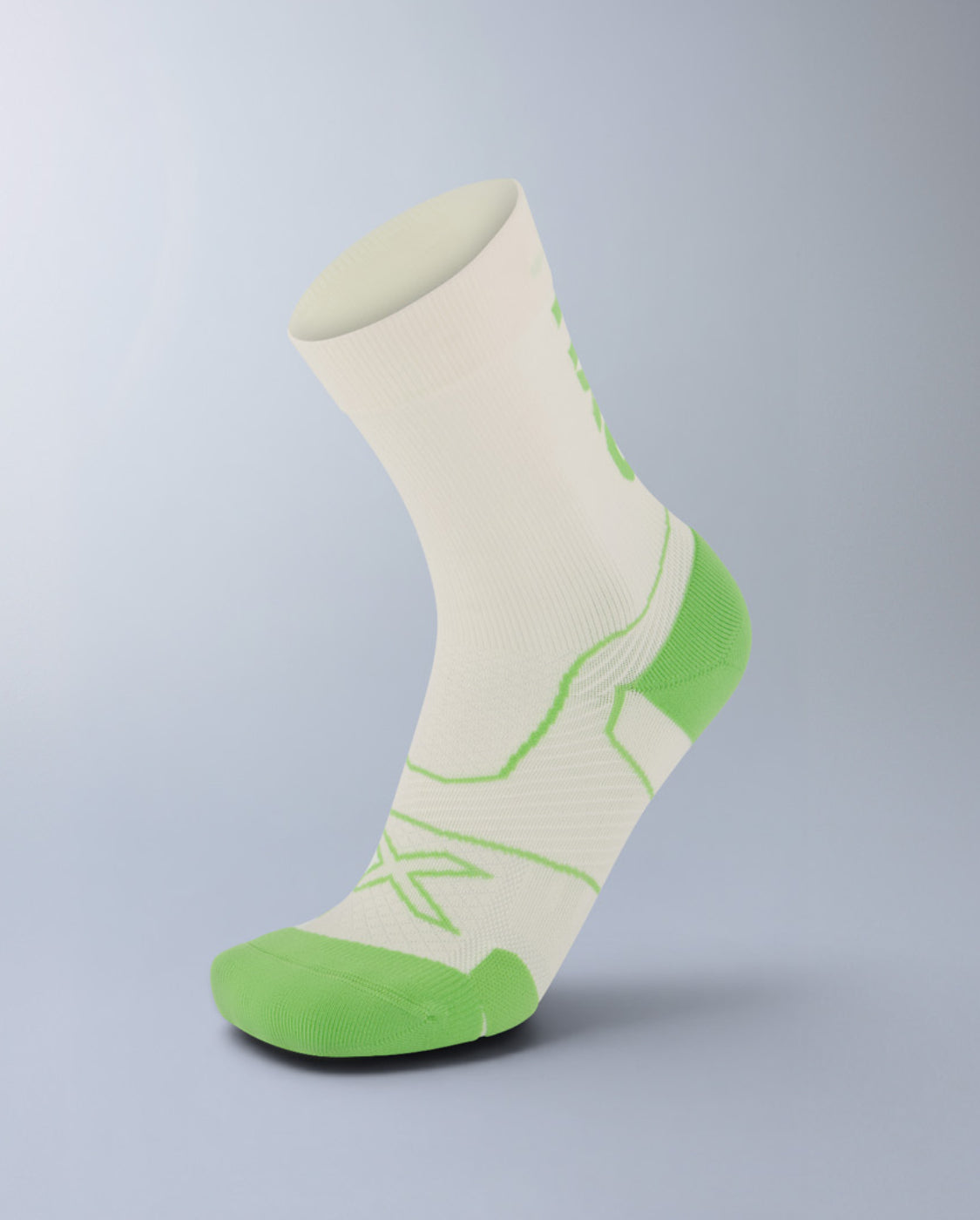 Vectr Cushion Crew Socks 中性 中筒襪|米白/綠