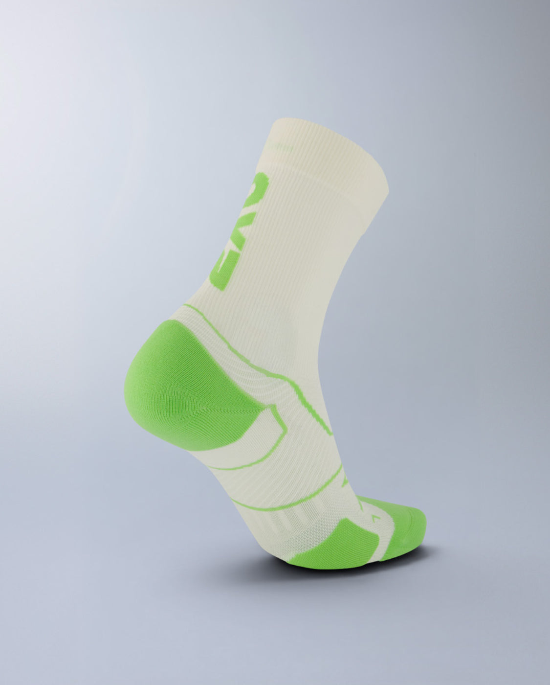 Vectr Cushion Crew Socks 中性 中筒襪|米白/綠