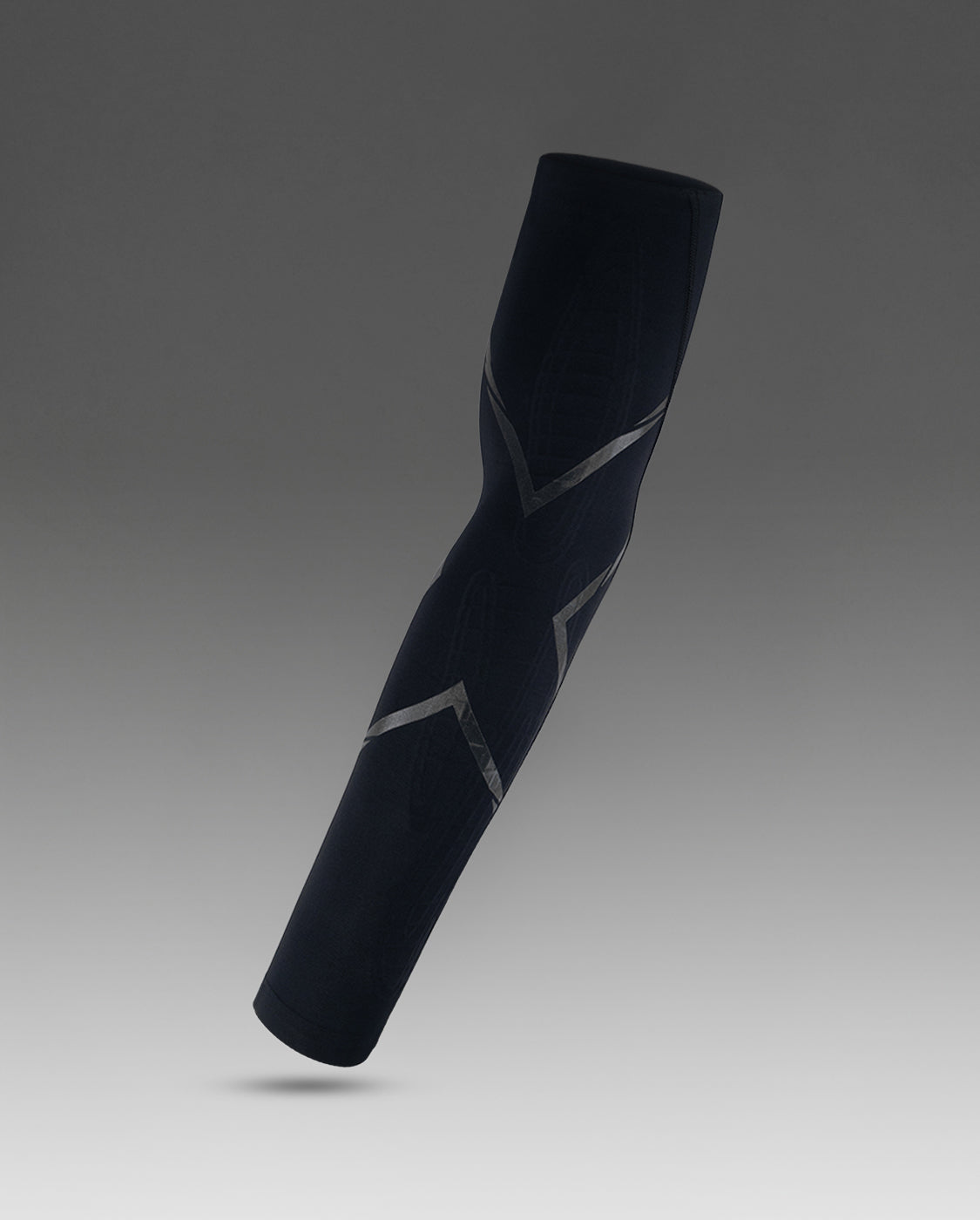 U Force Compression Arm Guards 中性 強力MCS壓縮臂套(一雙)|黑/銀