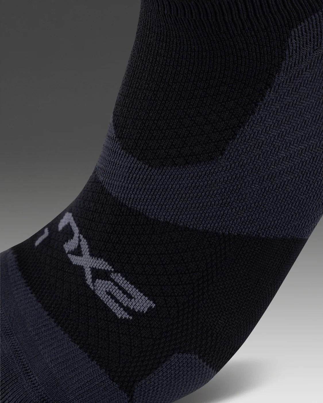 U Vectr Light Cushion No Show Compression Socks 中性 輕量足弓支撐緩震隱形運動壓縮襪|黑