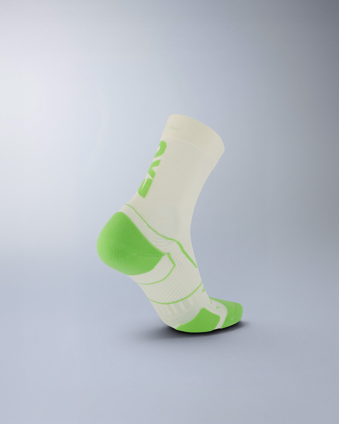 Vectr Cushion Crew Socks 中性 中筒襪|米白/綠