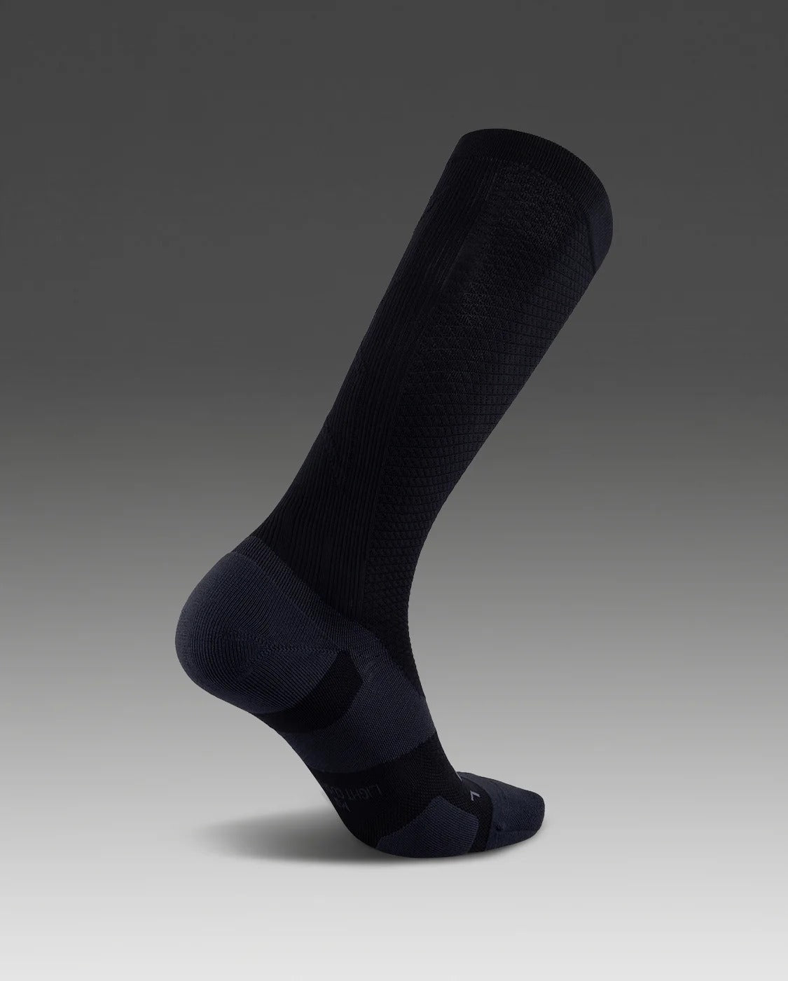 U Vectr Light Cushion Full Length Compression Socks 中性 輕量緩震足弓機能全長壓縮襪|黑