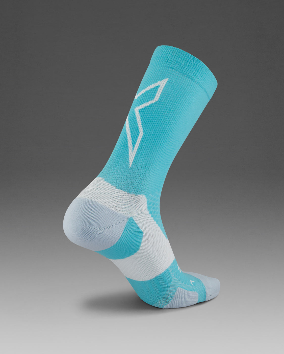 Vectr Light Cushion Crew Socks - Neutral, Lightweight, Stable, Shock-Absorbing, Mid-Calf Socks | Sky Blue