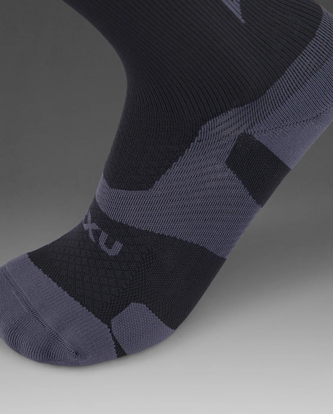 【限時優惠】U Vectr Light Cushion Crew Socks 中性 輕量穩定緩震足弓機能中筒襪|黑