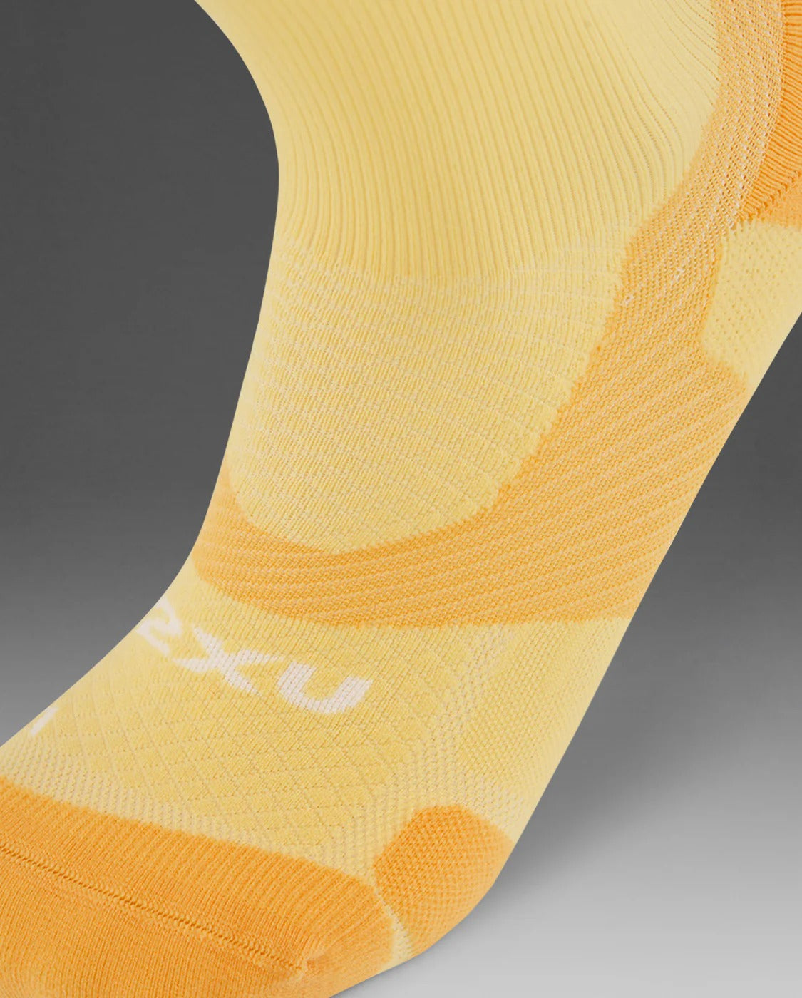 U Vectr Light Cushion Crew Socks 中性 輕量穩定緩震足弓機能中筒襪|黃