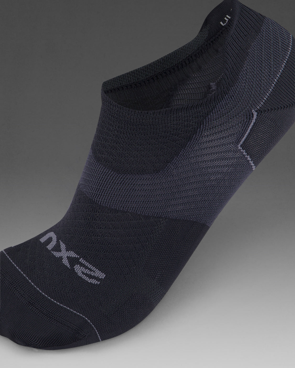 【限時優惠】U Vectr Ultralight No Show Compression Socks 中性 輕量緩震足弓機能隱形壓縮襪|黑