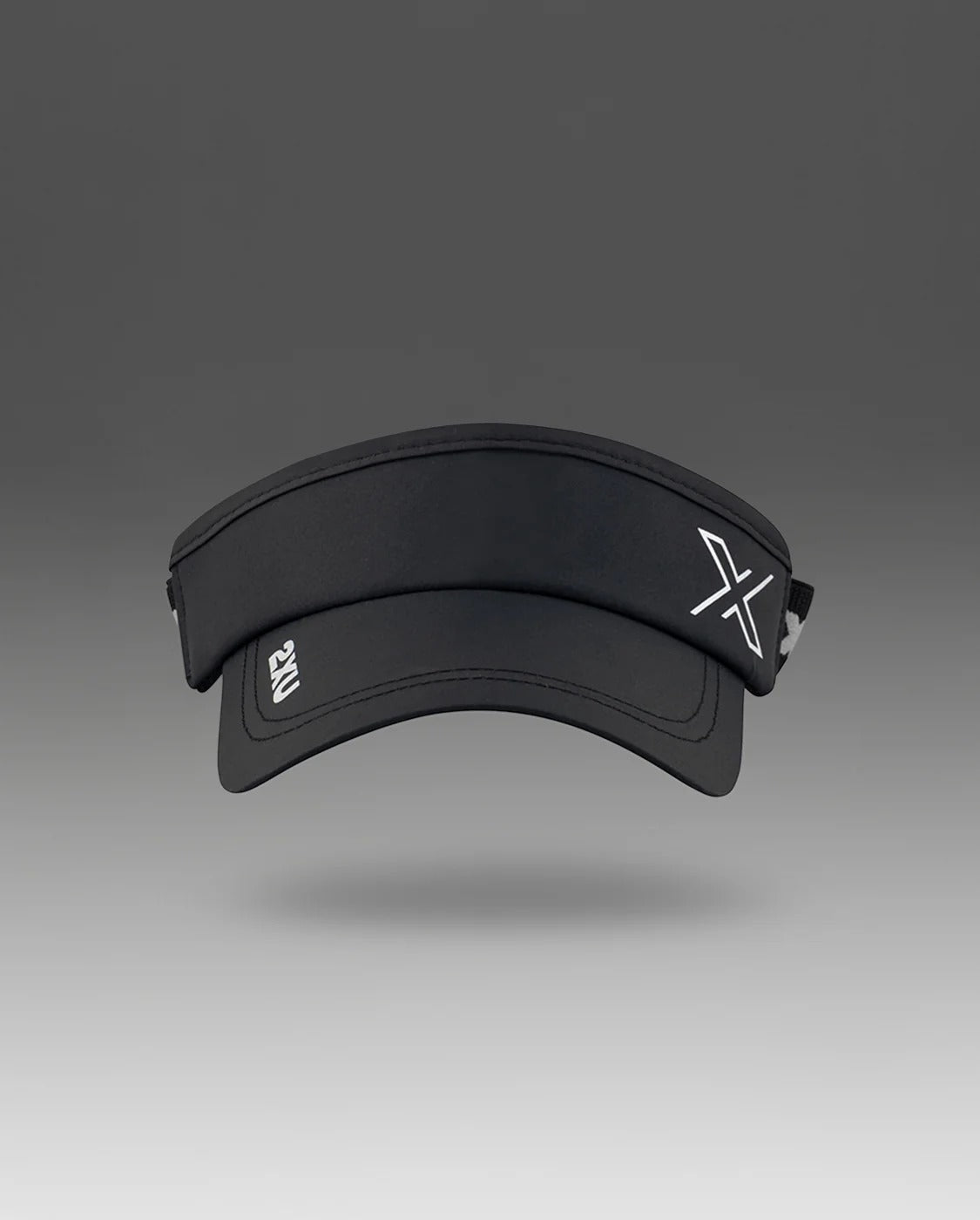 【限時優惠】U PERFORMANCE VISOR 中性 輕量速乾機能運動遮陽帽|黑