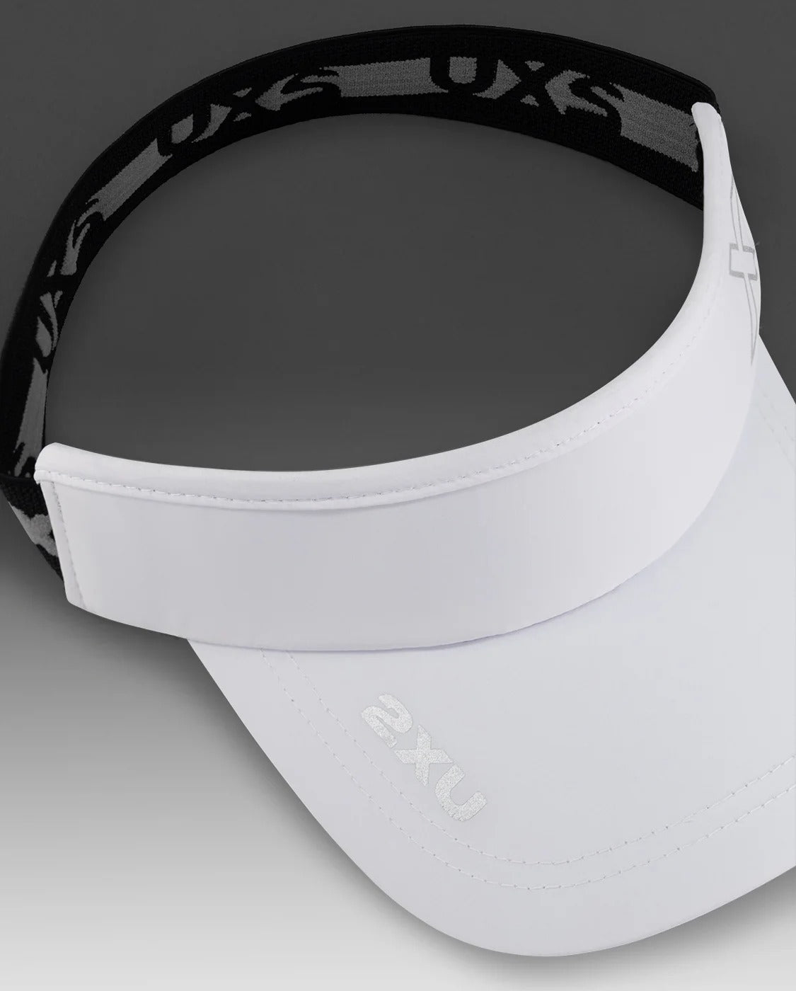 【限時優惠】U PERFORMANCE VISOR 中性 輕量速乾機能運動遮陽帽|白