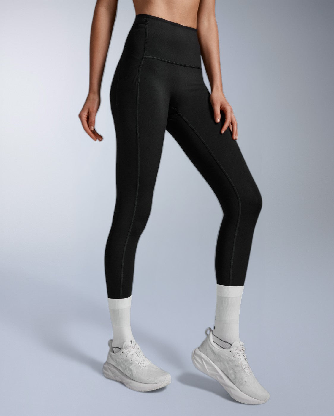 Form Stash Hi-Rise Compression Tight With Pockets 女士 高腰壓縮長褲|黑