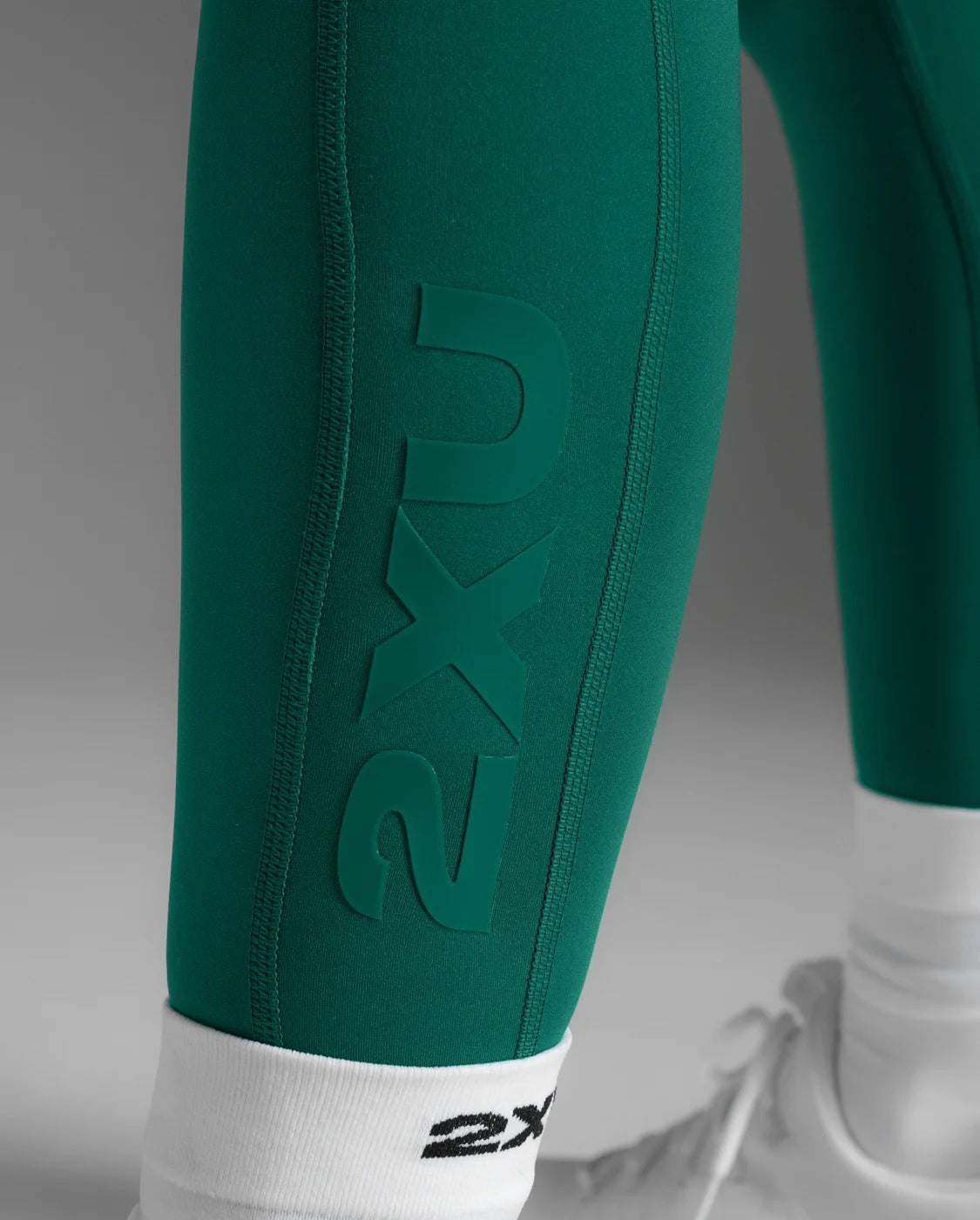 W Form Stash Hi-Rise Compression Tight With Pockets 女士 全長高腰修身多功能口袋深蹲防透壓縮褲|森林綠