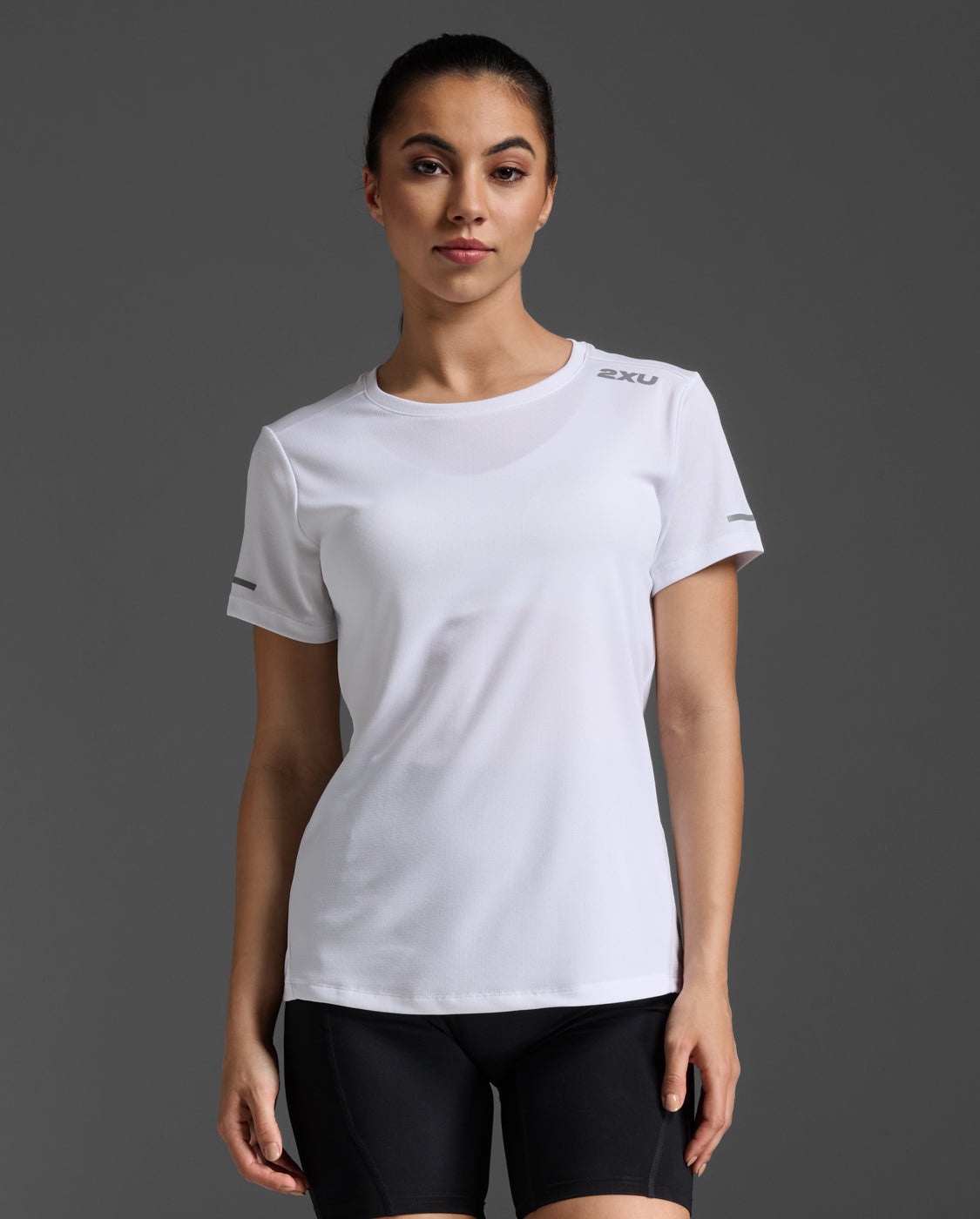 W Aero Tee 女士 暢跑吸濕快乾機能運動T恤 | 白