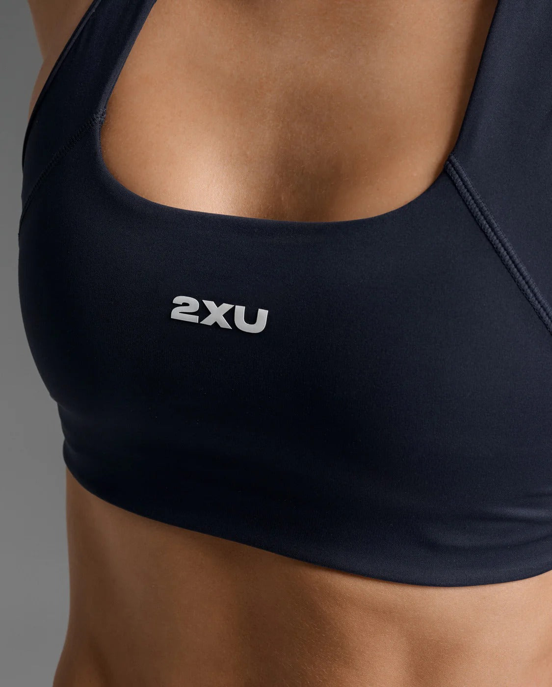 W Form Racerback Medium Impact Bra 女士 吸濕排汗工字背中度支撐U型運動內衣|午夜藍