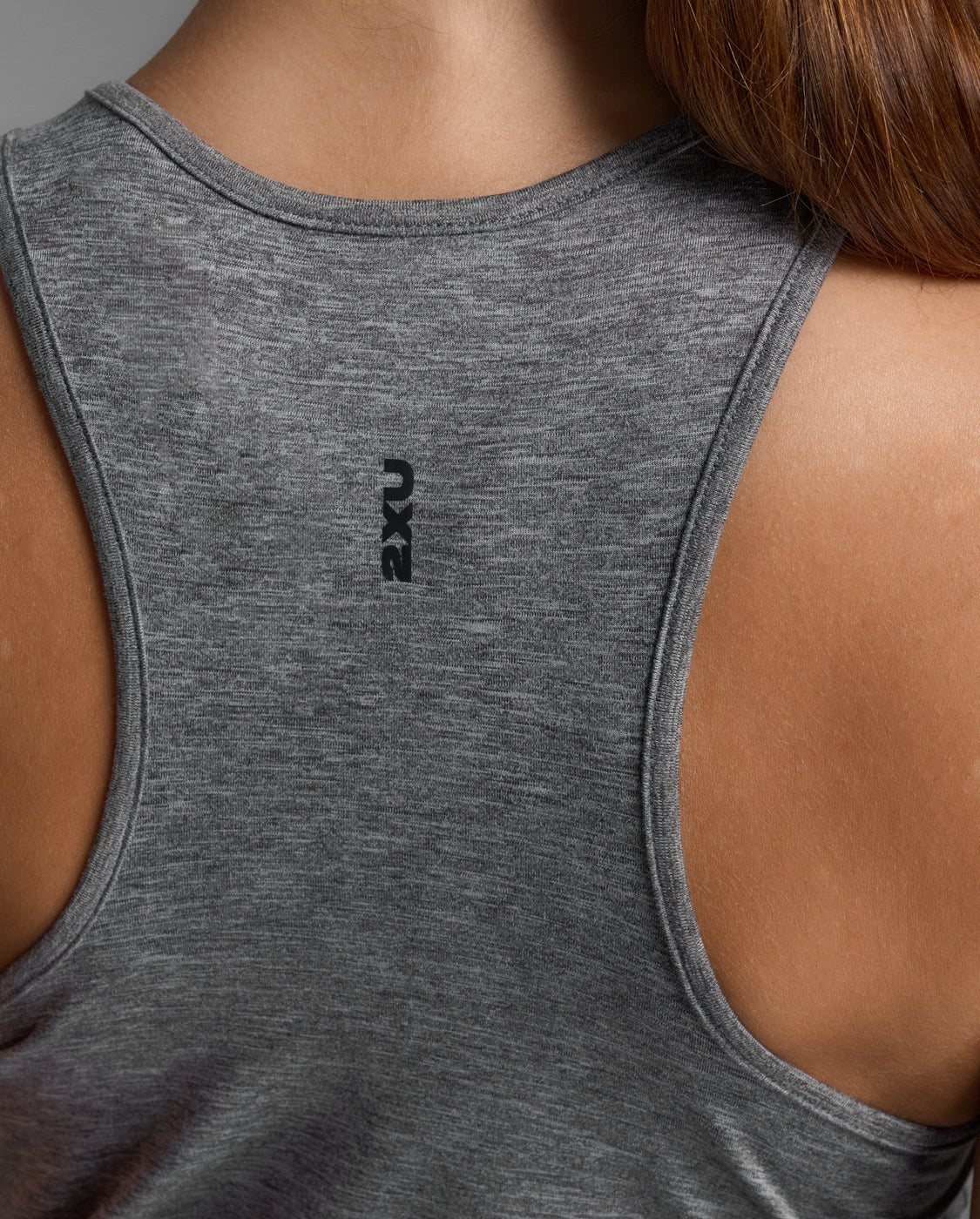 Form Soft Jersey Crop Tank 女士 排汗短版運動背心|淺灰