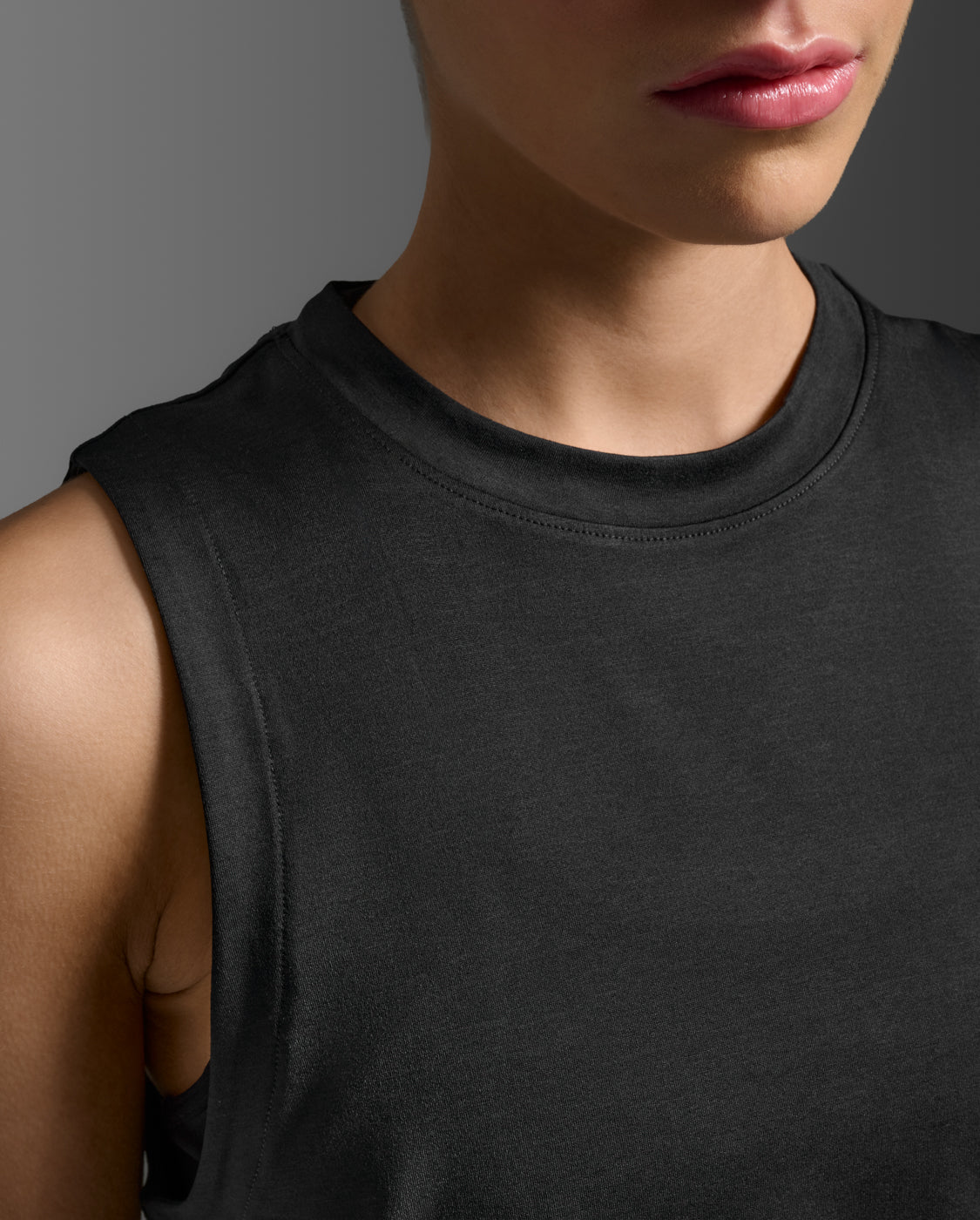 Form Soft Jersey Tank 女士 排汗運動背心|黑