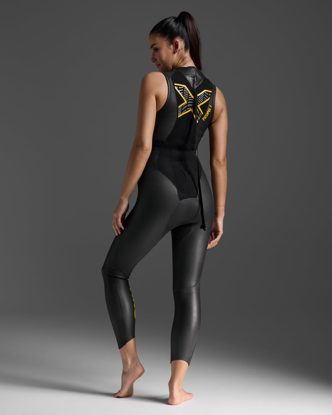 Propel:1 Sleeveless Wetsuit 女士 無袖防寒衣|黑