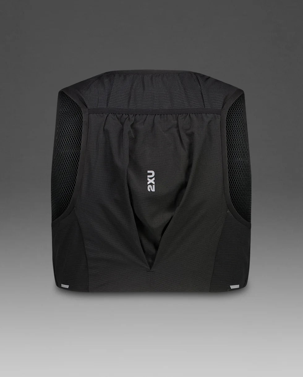 U Run Hydration Vest 中性 輕盈快乾跑步專用水袋背心|黑