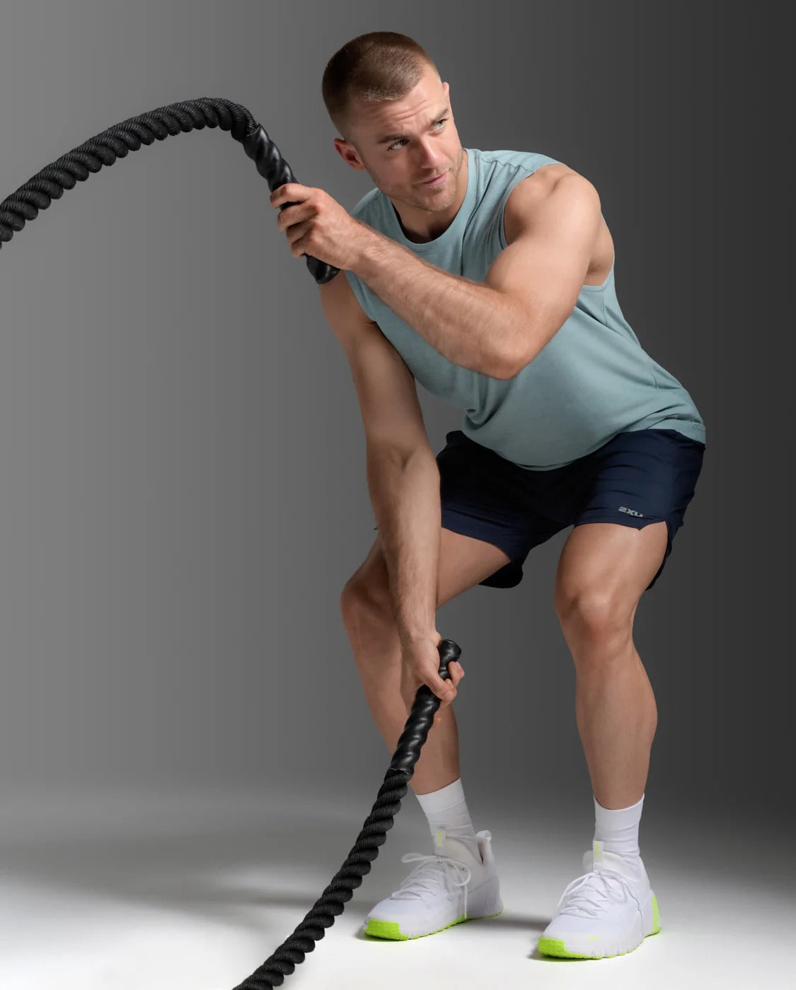 Signature Soft Jersey Tank for Men - High-Elasticity, Comfortable, Durable Cotton Sports Vest | Sky Blue