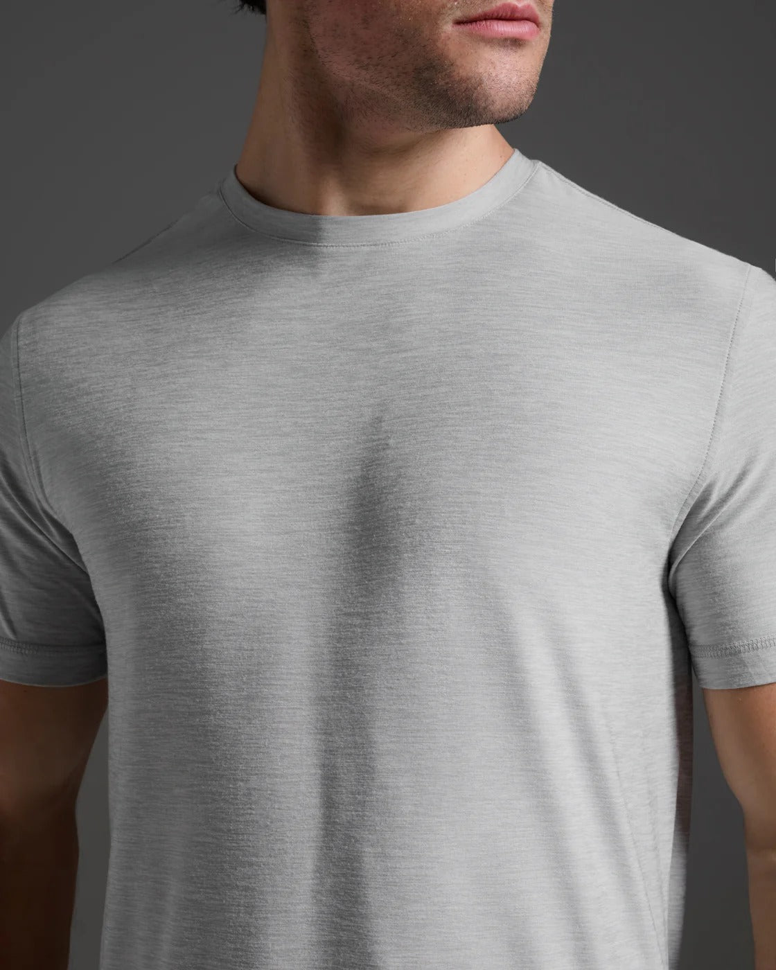 M Signature Tee 男士 耐磨柔棉速乾機能經典運動T恤 | 灰
