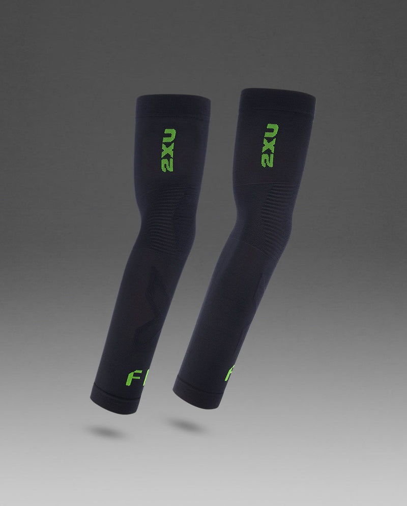 Recovery Flex Arm Sleeves With FIR 中性 運動恢復遠紅外線壓縮臂套｜黑