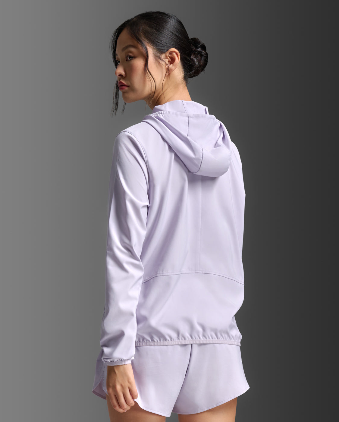 W Aero Jacket 女士 暢跑防風防潑水涼感機能外套 | 淺紫