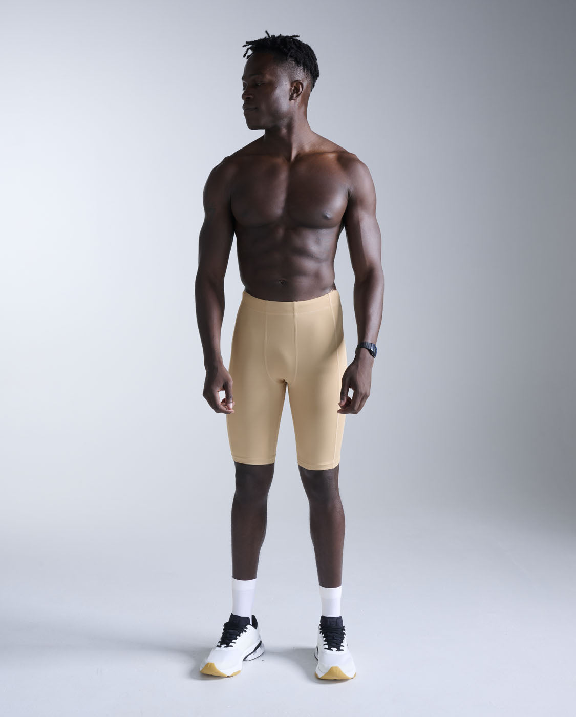 Core Compression Shorts 男士 壓縮短褲｜卡其