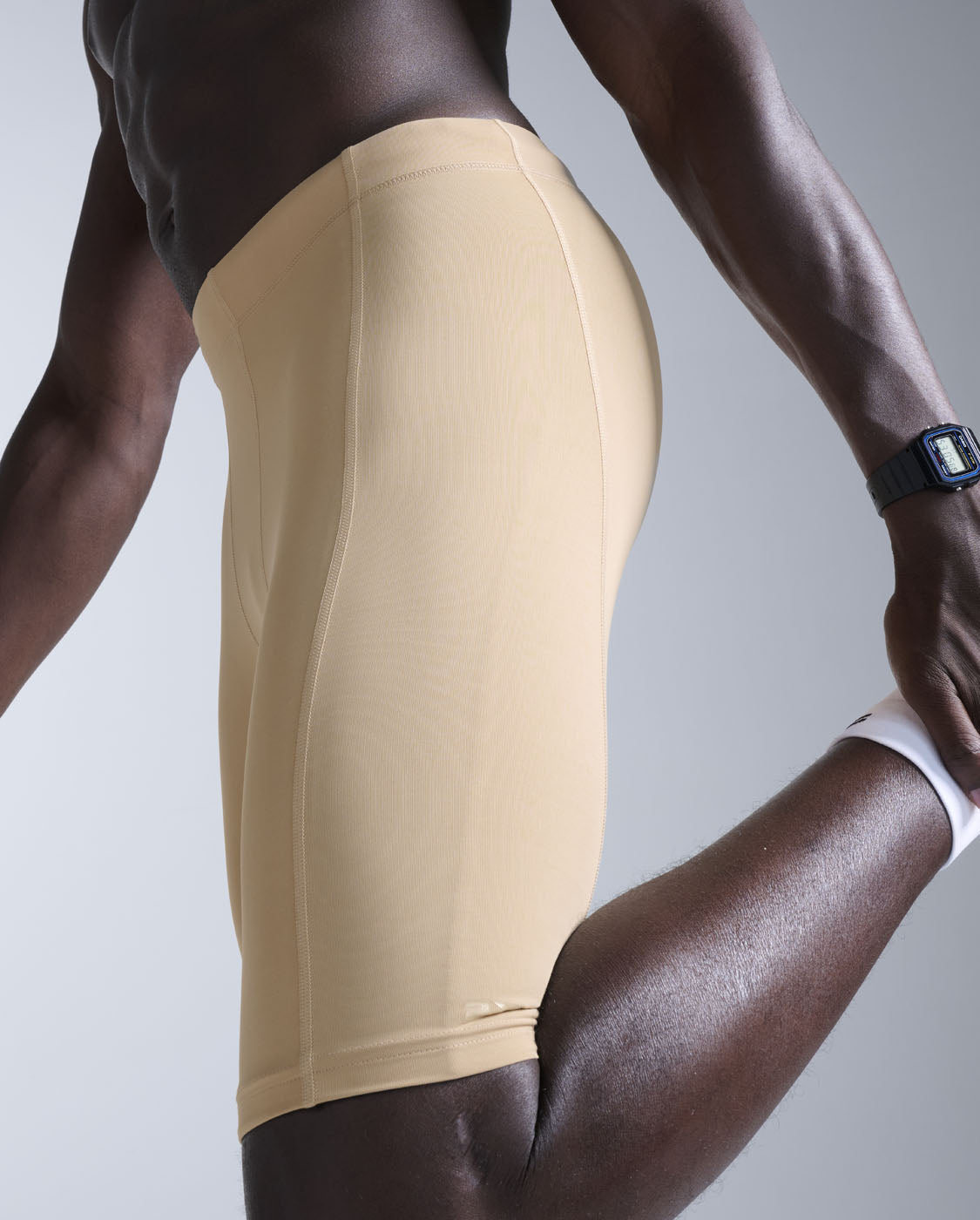 Core Compression Shorts 男士 壓縮短褲｜卡其