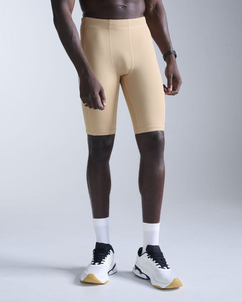Core Compression Shorts 男士 壓縮短褲｜卡其