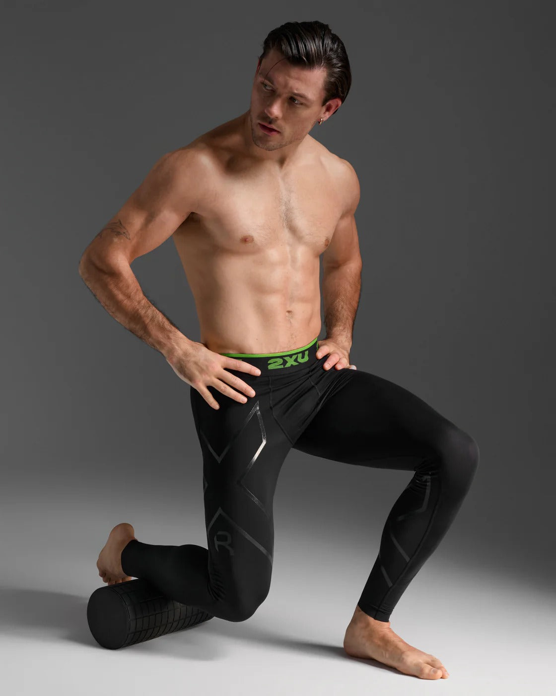 M Refresh Recovery Compression Tights 男士 全長肌能恢復壓縮褲 | 黑