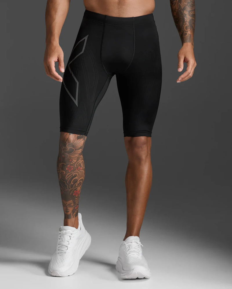 Light Speed ​​Compression Shorts for Men | Black